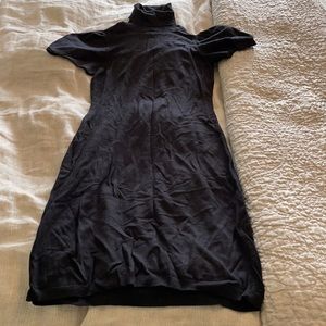 Turtleneck sweater dress